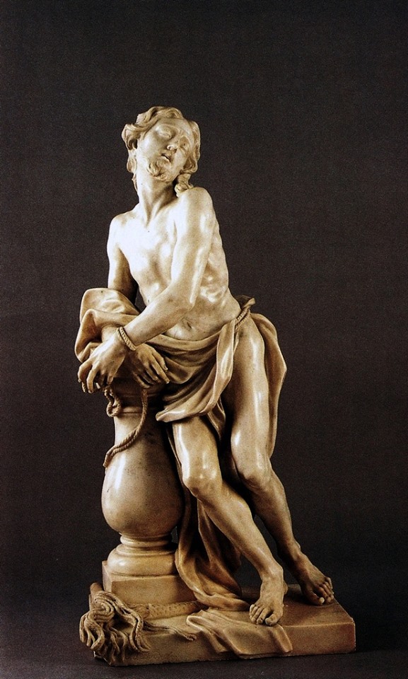 cristo alla colonna:1680:filippo parodi